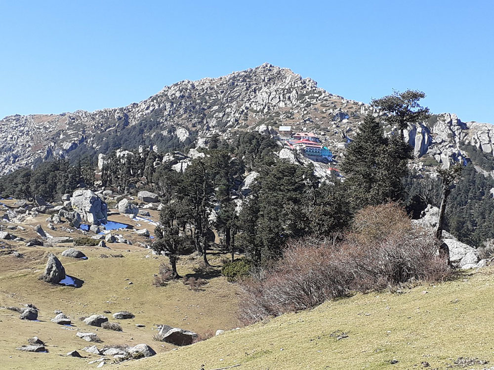 Churdhar peak and temple