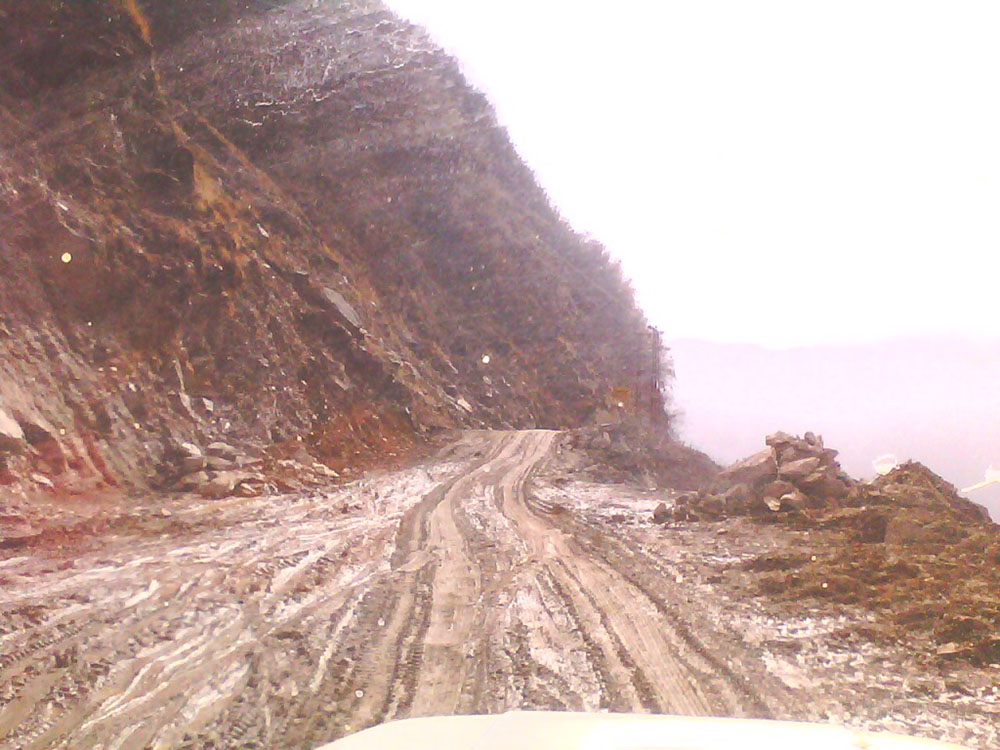 Gangtok to Nathula Pass Road