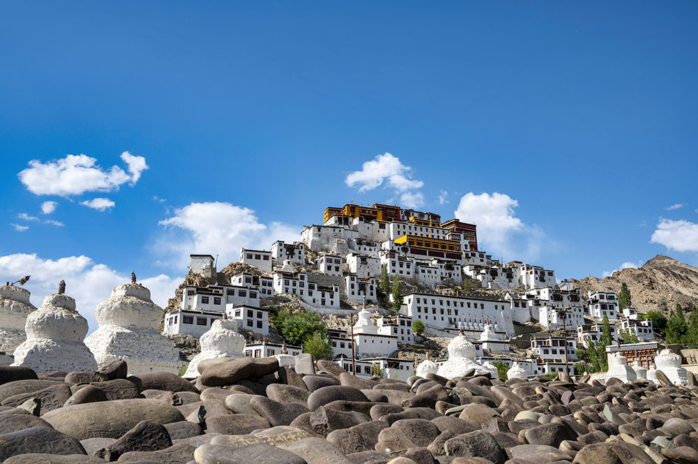 thiksey monastery