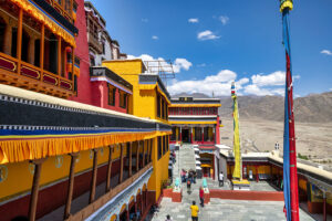 thiksey monastery