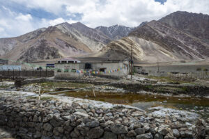 chumathang hot water spring