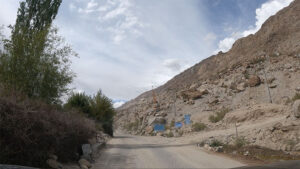 panamik hot water spring